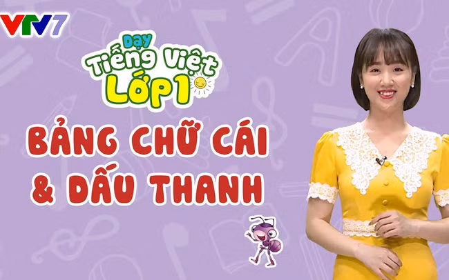 Tăng cường học Tiếng Việt qua truyền hình cho học viên lớp xóa mù chữ trong thời điểm dịch phức tạp.
