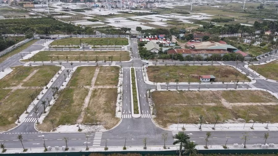 Lô đất liên quan trong vụ án. Ảnh: Cao Nguyên