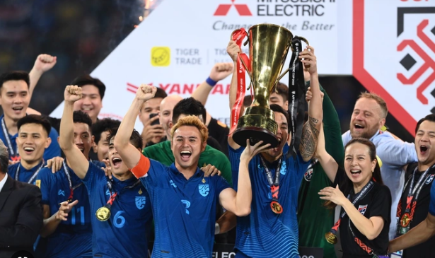 Thái Lan vẫn giậm chân ở vị trí 111 FIFA dù vô địch AFF Cup 2022. Thái Lan vẫn giậm chân ở vị trí 111 FIFA dù vô địch AFF Cup 2022.