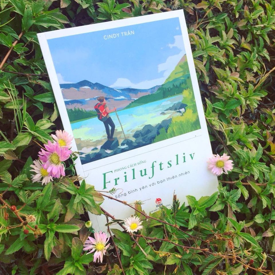 Bìa cuốn sách “Friluftsliv - Sống bình yên với bạn thiên nhiên" Bìa cuốn sách “Friluftsliv - Sống bình yên với bạn thiên nhiên"