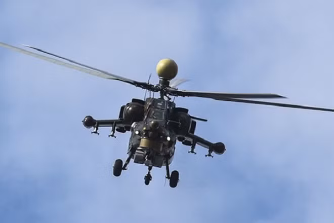 Trực thăng tấn công Mi-28NM của Nga.