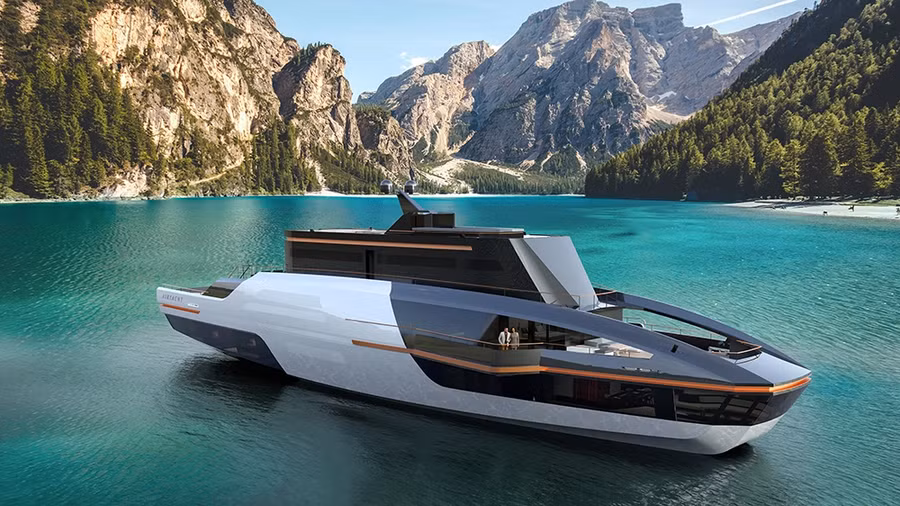 Du ngoạn trên mặt nước.