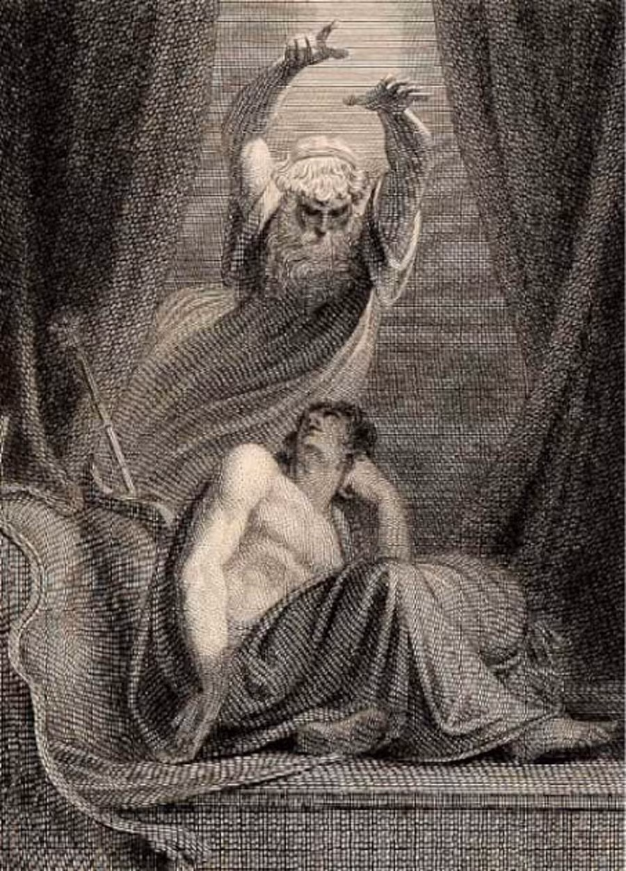 Vị thần giả dạng Nestor, bạn của vua Agamemnon, xuất hiện trong giấc mơ của ông.