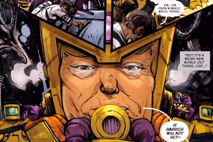 Donald Trump trở thành siêu ác nhân ở truyện tranh Marvel