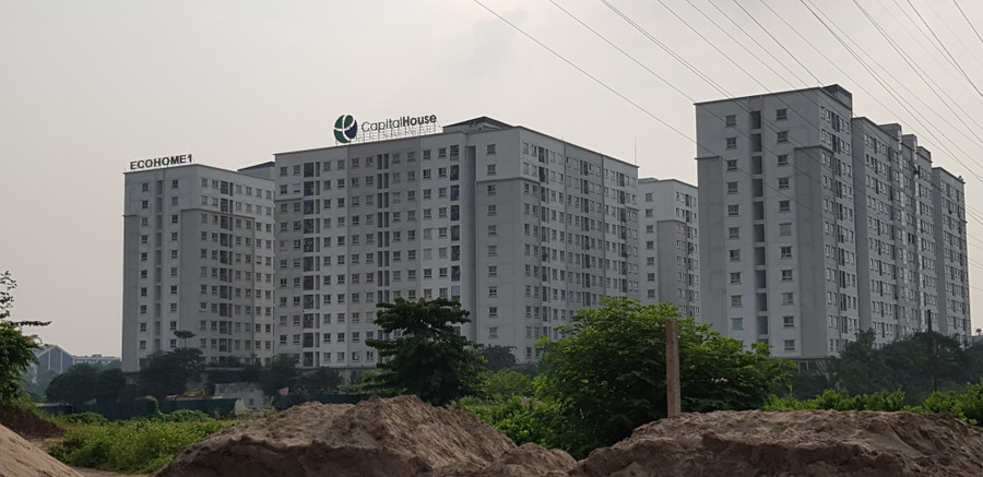 Khu nhà ở xã hội Ecohome1 (phường Đông Ngạc, quận Bắc Từ Liêm, Hà Nội).