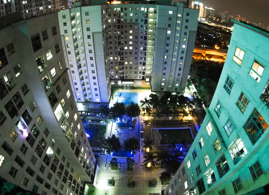 Khu nhà ở xã hội Ecohome 2 (phường Đông Ngạc, quận Bắc Từ Liêm, Hà Nội).