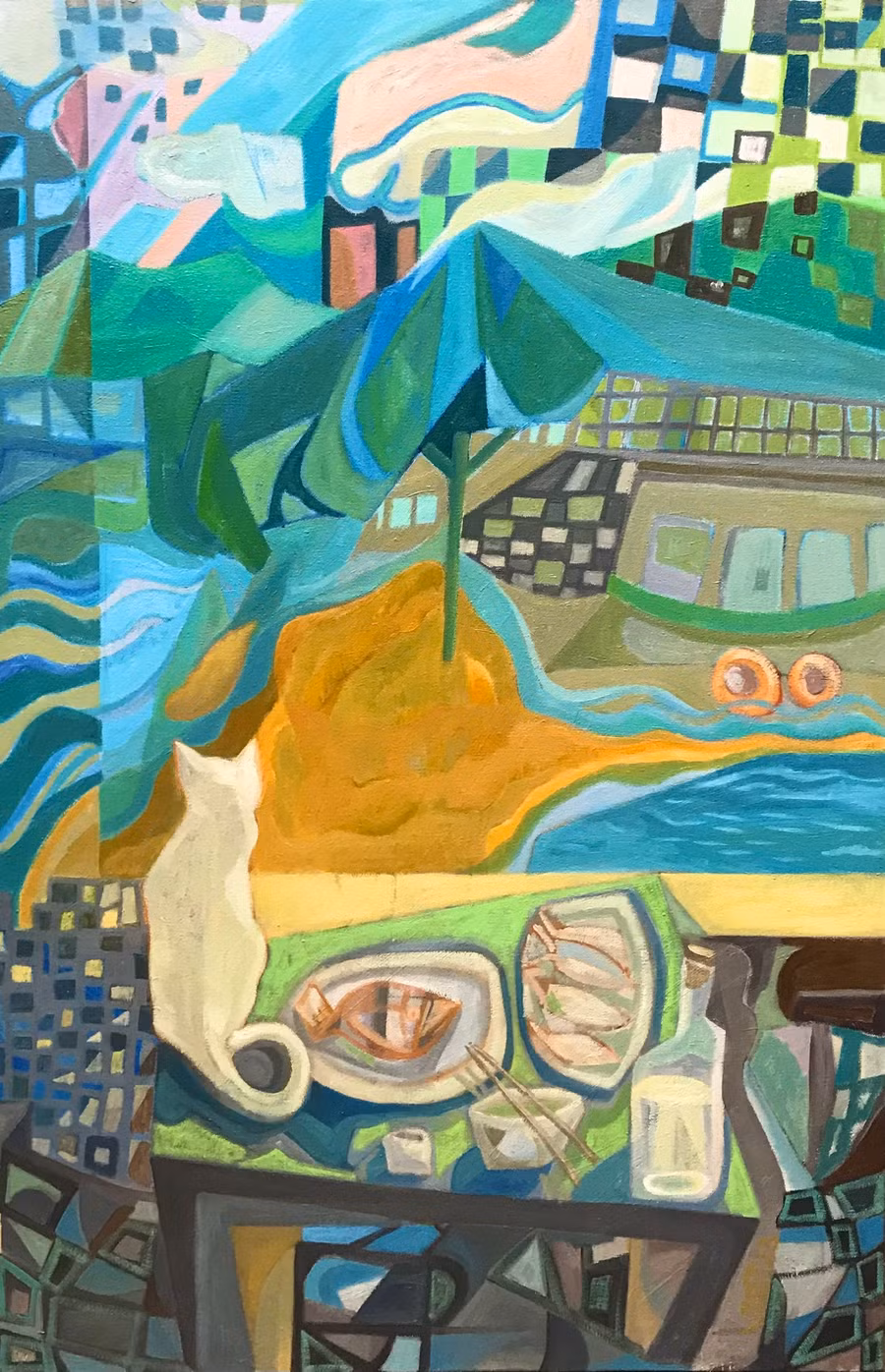 Tác phẩm 'Một nhịp ký ức' của Vũ Tuấn Việt.