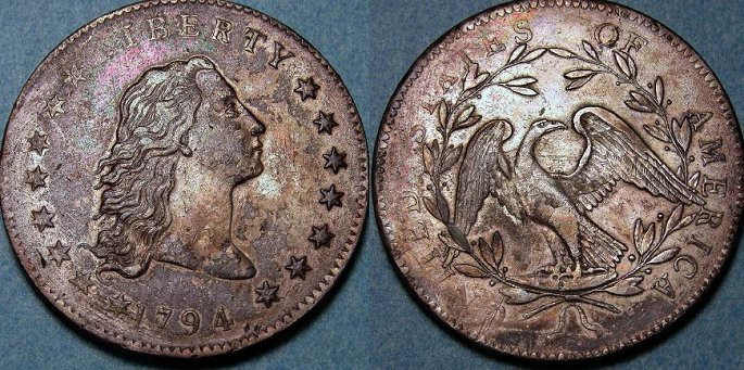 Flowing Hair 1974 là đồng bạc đầu tiên do Sở đúc tiền Mỹ làm ra trước khi tiền giấy ra đời. Đồng xu có giá 7,85 triệu USD này chỉ tồn tại đến năm 1975. Flowing Hair 1974 là đồng bạc đầu tiên do Sở đúc tiền Mỹ làm ra trước khi tiền giấy ra đời. Đồng xu có giá 7,85 triệu USD này chỉ tồn tại đến năm 1975.