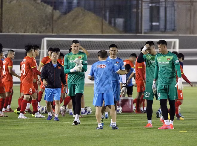 Vị trí thủ môn được thầy Park đặc biệt quan tâm.