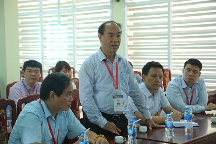 Ông Nguyễn Huy Bằng - Chánh Thanh tra - lưu ý thanh tra cắm chốt phải làm việc độc lập, tuân thủ đúng nghiệp vụ thanh tra. Ảnh: Việt Hà Ông Nguyễn Huy Bằng - Chánh Thanh tra - lưu ý thanh tra cắm chốt phải làm việc độc lập, tuân thủ đúng nghiệp vụ thanh tra. Ảnh: Việt Hà