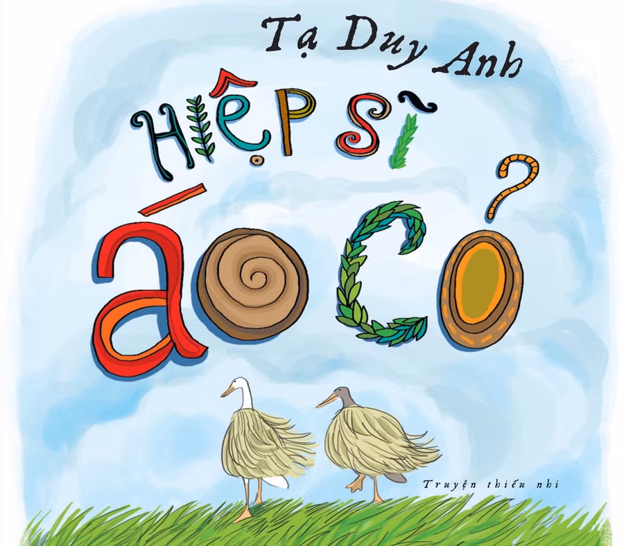 Bìa cuốn sách "Hiệp sĩ áo cỏ"