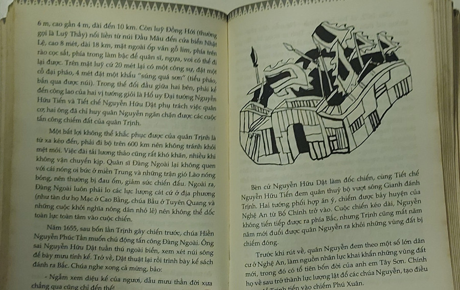 Minh họa trong cuốn &apos;Sử ta chuyện xưa kể lại&apos;. Ảnh: Anh Sơn.