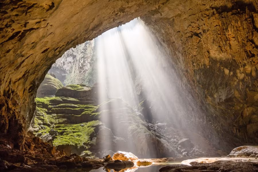 Quảng Bình có Di sản thiên nhiên thế giới VQG Phong Nha - Kẻ Bàng với hệ thống “Vương quốc hang động” đẹp nổi tiếng trên thế giới. Đây chính là "mỏ vàng" để tỉnh Quảng Bình phát triển du lịch. (Ảnh: Oxalis cung cấp).