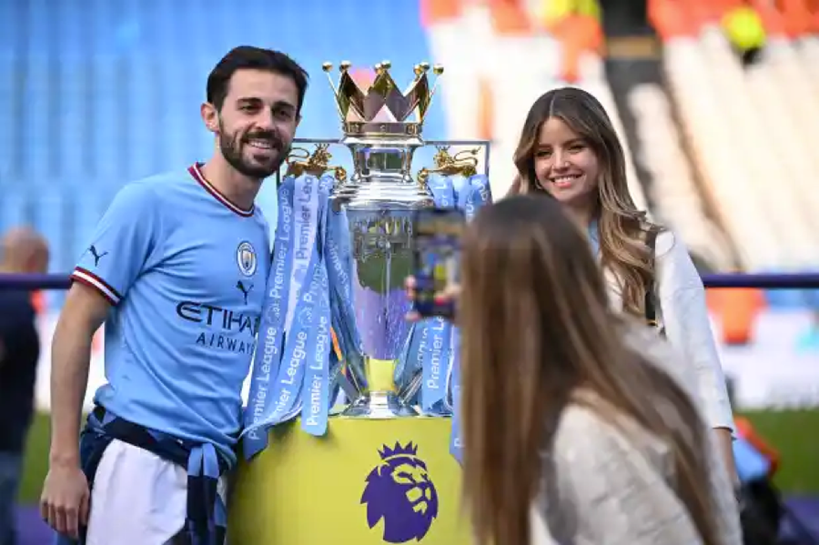 Bernardo Silva và Ines Tomaz có khoảnh khắc xúc động. Bernardo Silva và Ines Tomaz có khoảnh khắc xúc động.