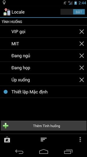 Giao diện Locale Giao diện Locale