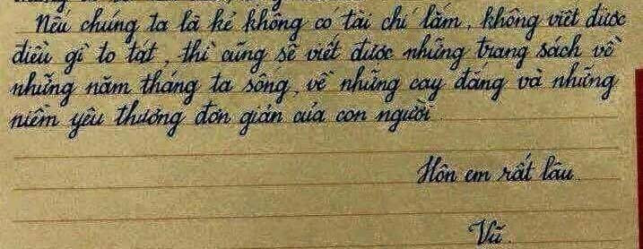 Rơi lệ với lá thư Lưu Quang Vũ gửi Xuân Quỳnh ảnh 3 Rơi lệ với lá thư Lưu Quang Vũ gửi Xuân Quỳnh - 3