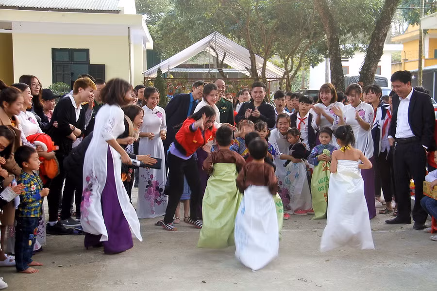 Về đích rồi, hoan hô các con thật giỏi