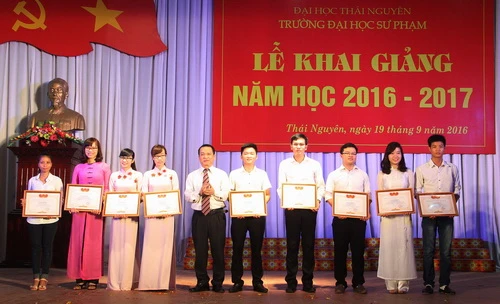 Trường ĐH Sư phạm (ĐH Thái Nguyên) khai giảng năm học mới