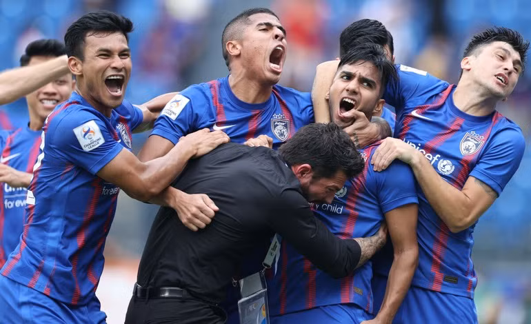 Đội bóng Malaysia đã tạo nên cú sốc lớn khi vào vòng 1/8 AFC Champions League. Ảnh: AFC.