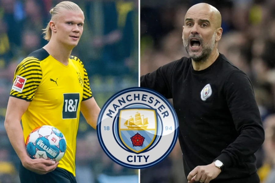 Man City giữ được chân Pep và chiêu mộ được Haaland.