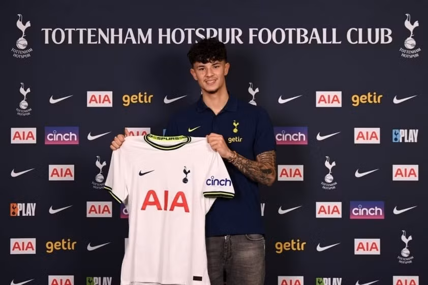 Jude Soonsup Bell gia nhập Tottenham từ Chelsea vào đầu năm 2023.