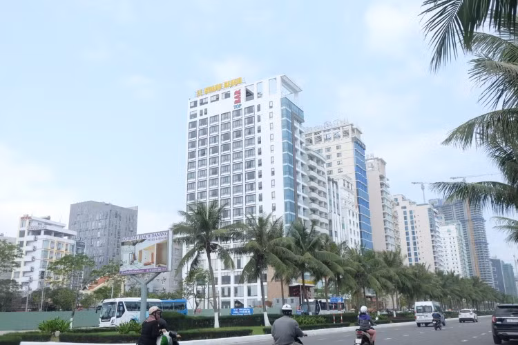 Các khách sạn ở ven biển Đà Nẵng. Ảnh minh họa 