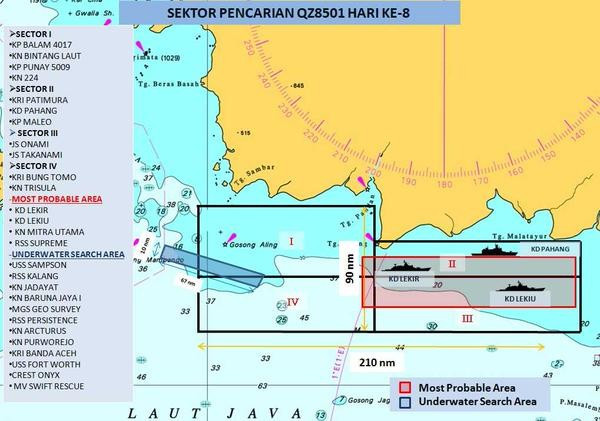 Động cơ máy bay AirAsia có thể bị đóng băng