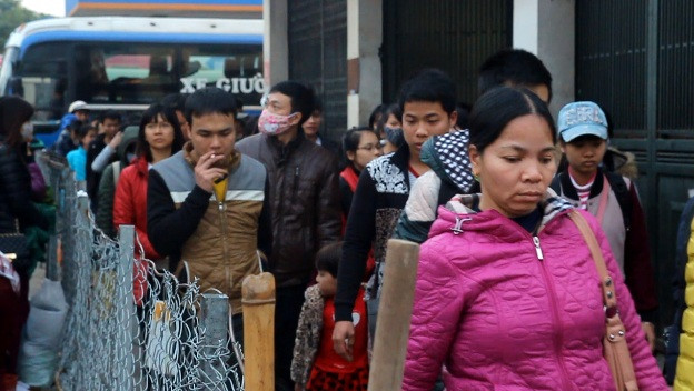 Năm nay tình hình an ninh trật tự tại các bến xe đều tốt, không xảy ra tình trạng chen chúc, xô đẩy nhau như mọi năm.