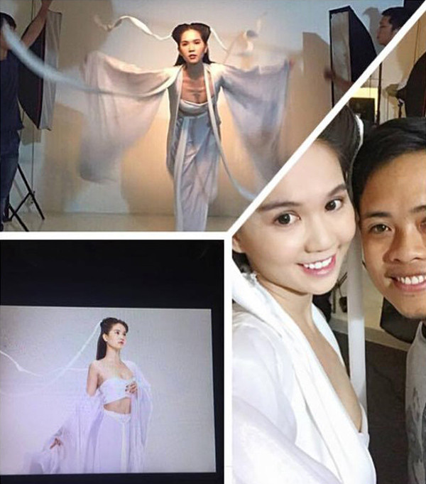 Ngọc Trinh hóa Tiểu Long nữ tóc đùi gà đầy gợi cảm