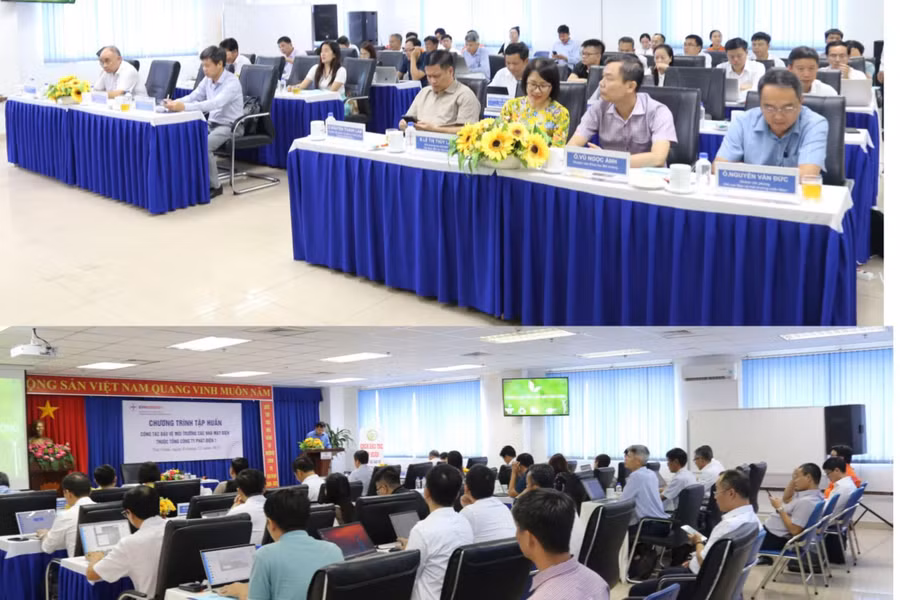 Công ty nhiệt điện Duyên Hải tổ chức khóa tập huấn “Công tác bảo vệ môi trường các nhà máy điện thuộc EVNGENCO1".