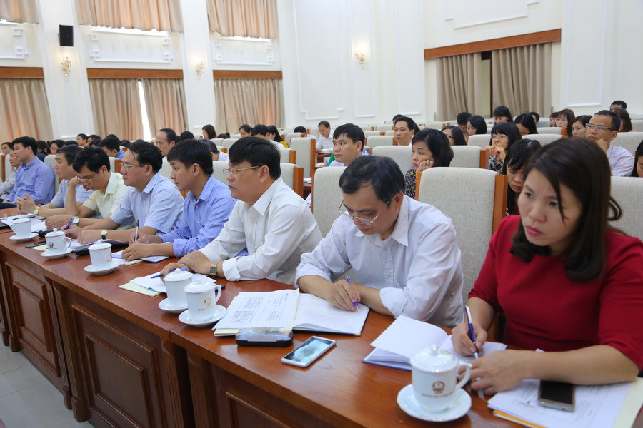 Cán bộ tuyên giáo các tỉnh phía Bắc dự buổi tọa đàm. Ảnh: Bá Hải Cán bộ tuyên giáo các tỉnh phía Bắc dự buổi tọa đàm. Ảnh: Bá Hải