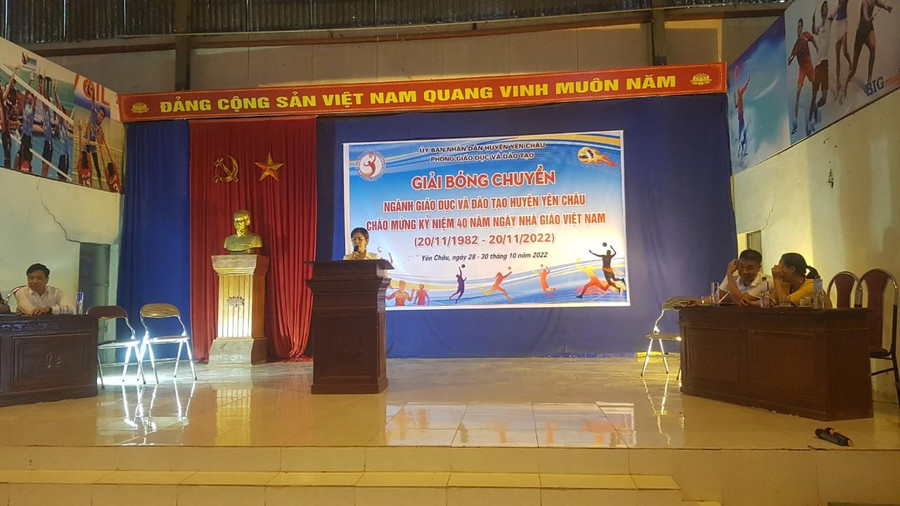 Việc tổ chức giải thể thao nhằm nâng cao tinh thần luyện tập thể dục thể thao, nâng cao sức khỏe trong đội ngũ cán bộ, giáo viên toàn ngành giáo dục. Việc tổ chức giải thể thao nhằm nâng cao tinh thần luyện tập thể dục thể thao, nâng cao sức khỏe trong đội ngũ cán bộ, giáo viên toàn ngành giáo dục.