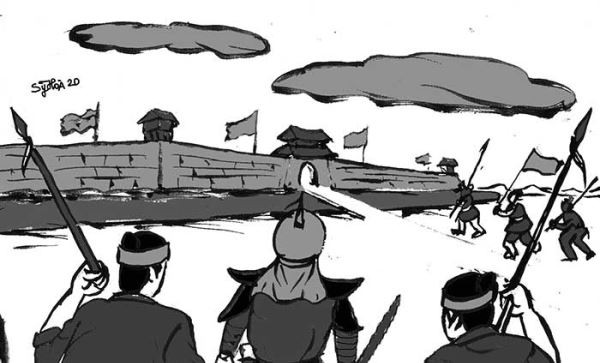 Khi đi sứ về đến Cao Bằng, Lê Hiệu cùng các quan địa phương đã dẹp loạn giặc cỏ giữ yên biên giới. Ảnh minh họa: ITN.