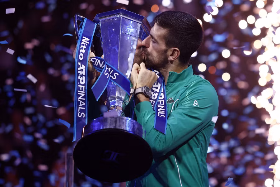 Djokovic vô địch ATP Finals 2023.