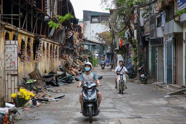 Cháy kho Rạng Đông: Chưa phát hiện thủy ngân trong các mẫu đất hình ảnh 2 Chay kho Rang Dong: Chua phat hien thuy ngan trong cac mau dat hinh anh 2