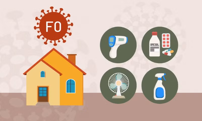 F0 điều trị tại nhà cần lưu ý. Ảnh minh họa.