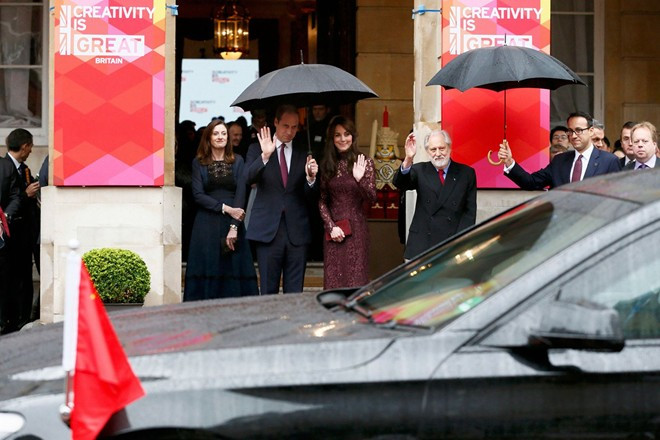 Chủ tịch Trung Quốc gặp Thành Long trong chuyến thăm Anh