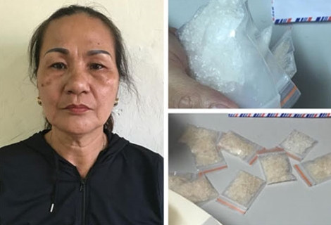 Các đối tượng và tang vật.