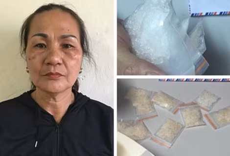 Các đối tượng và tang vật.