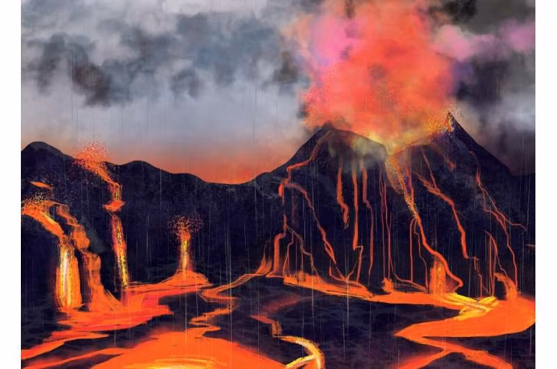 Những vụ phun trào núi lửa gây ra tuyệt chủng bắt nguồn từ Siberia.