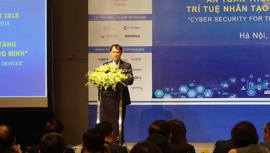 Ông Vũ Quốc Thành phát biểu khai mạc hội thảo