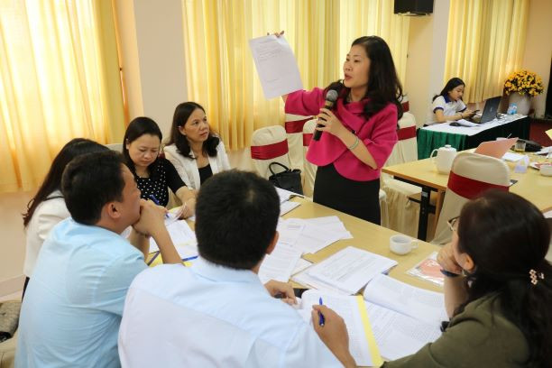 Hình ảnh tại buổi tập huấn