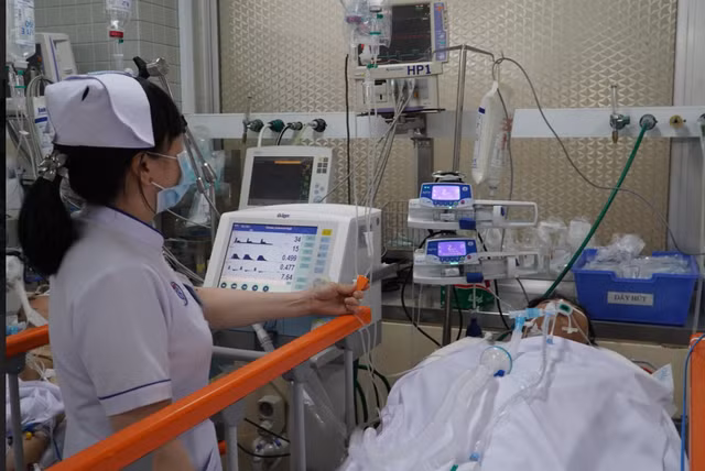 Bệnh nhân sau phẫu thuật. Ảnh: BVCC