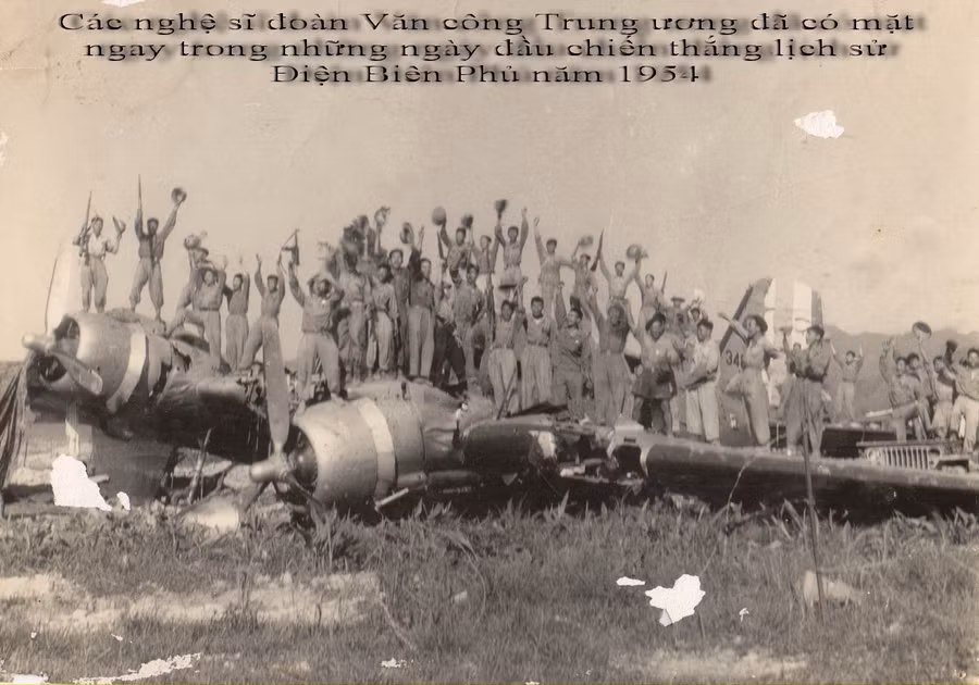 Tác phẩm 'Chiến thắng Điện Biên'. Ảnh tư liệu.