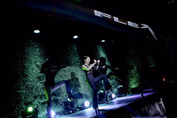 Tóc Tiên mặc xuyên thấu, nhảy bốc lửa trước đám đông ảnh 8