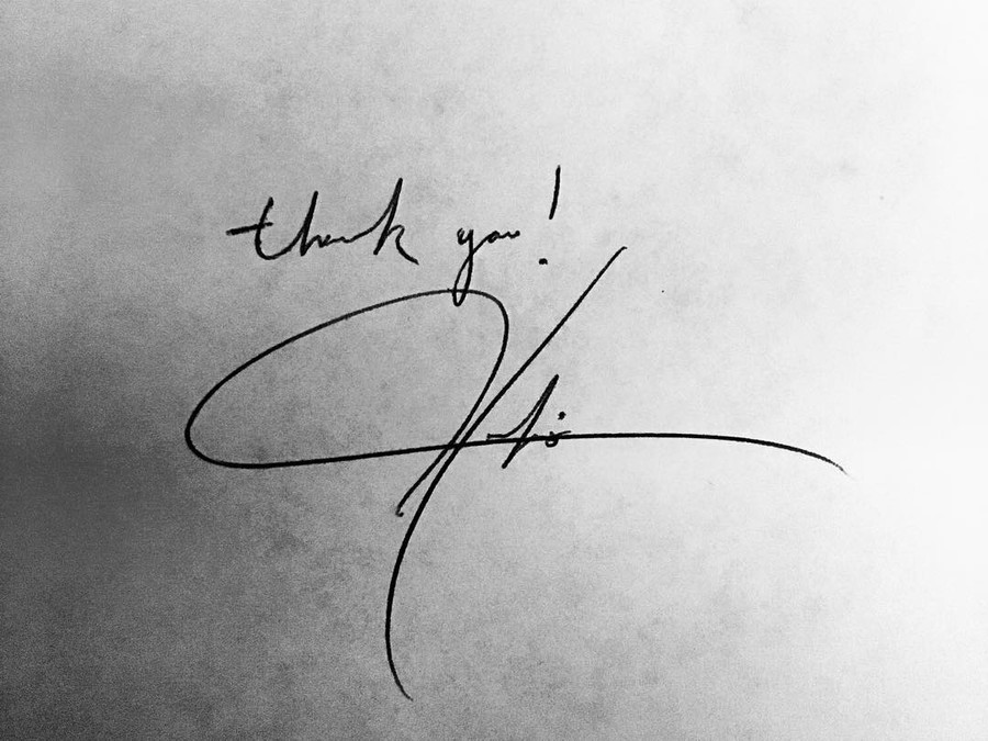 Anh cũng gửi lời cám ơn tới dàn cast và ê-kíp của bộ phim cũng như người dân ở Australia, Hawaii và Việt Nam vì đã ủng hộ bộ phim.