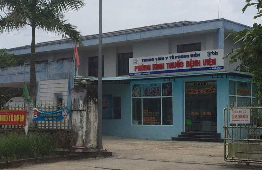 Trung tâm Y tế huyện Phong Điền tỉnh Thừa Thiên Huế nơi bác sĩ Truyện làm việc