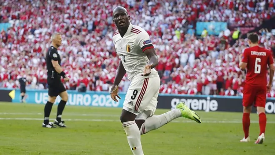 Lukaku đang thi đấu thăng hoa trong màu áo tuyển Bỉ tại Euro 2020.