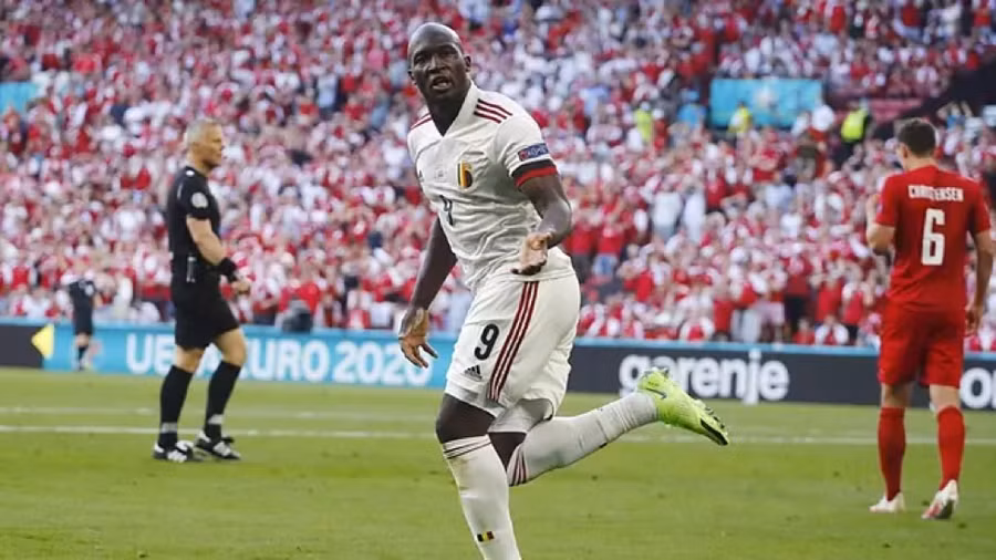 Lukaku đang thi đấu thăng hoa trong màu áo tuyển Bỉ tại Euro 2020.