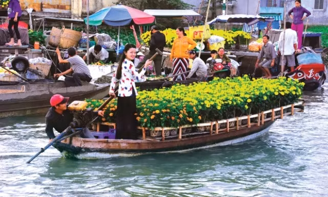 Du lịch, tiềm năng phát triển của Đồng bằng sông Cửu Long (Internet)